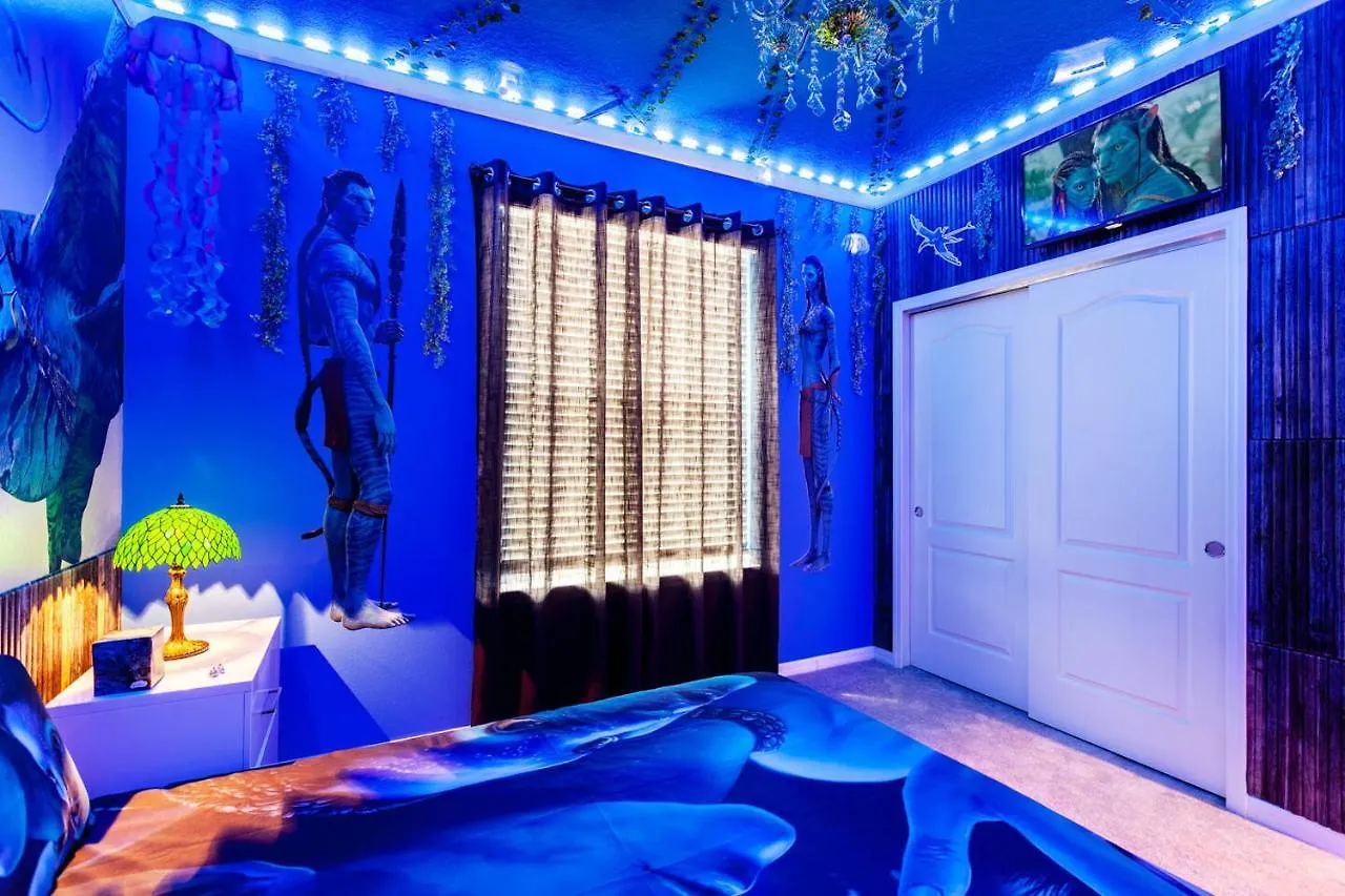 度假居 Themed House With Private Poolgame Room In Resort 达文波特