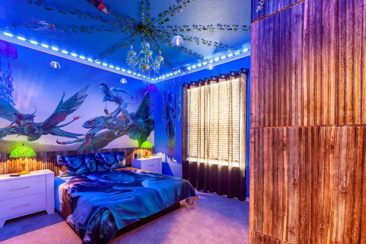 Themed House With Private Poolgame Room In Resort 达文波特 0*,  美国