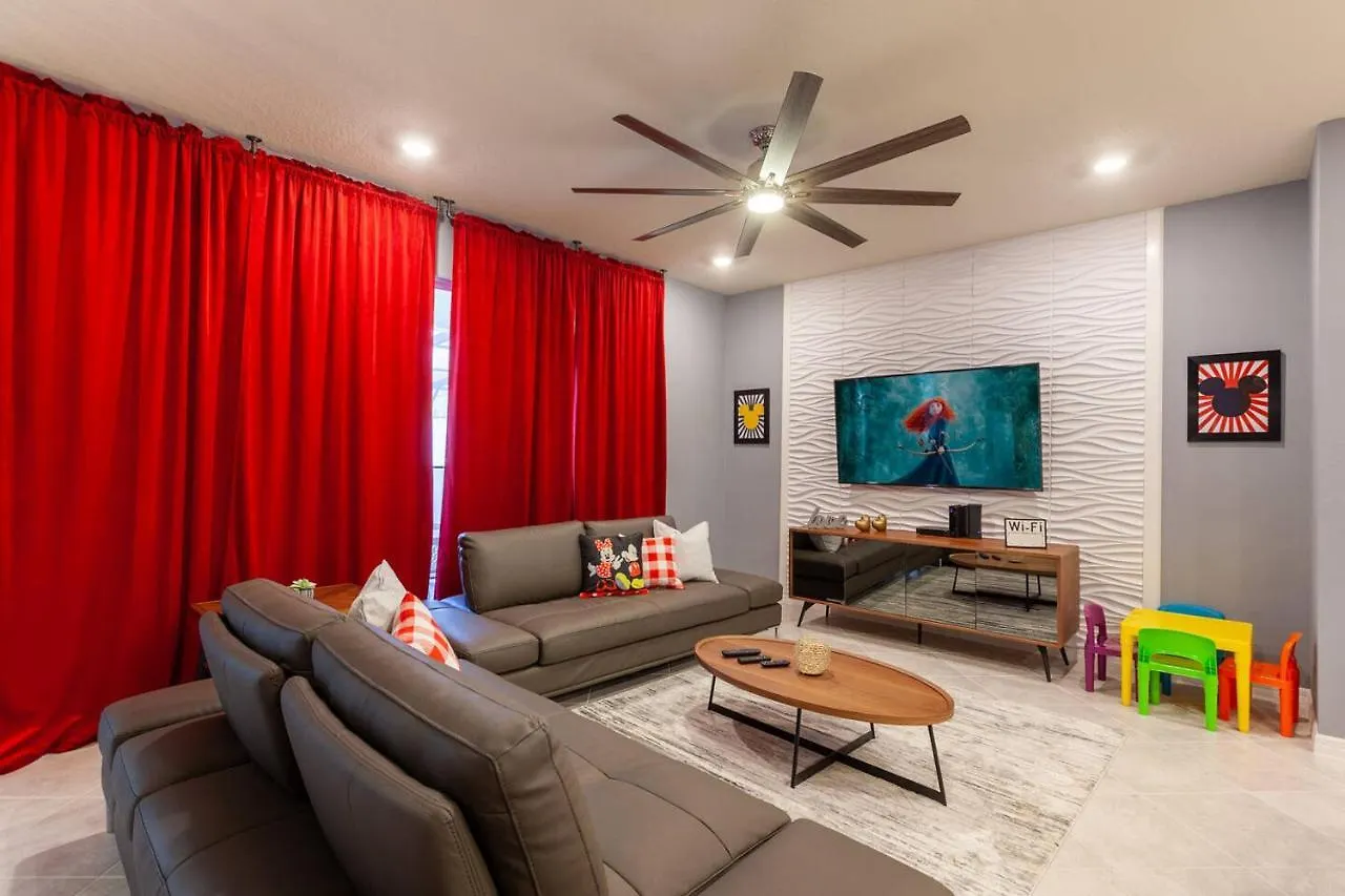 Themed House With Private Poolgame Room In Resort 达文波特