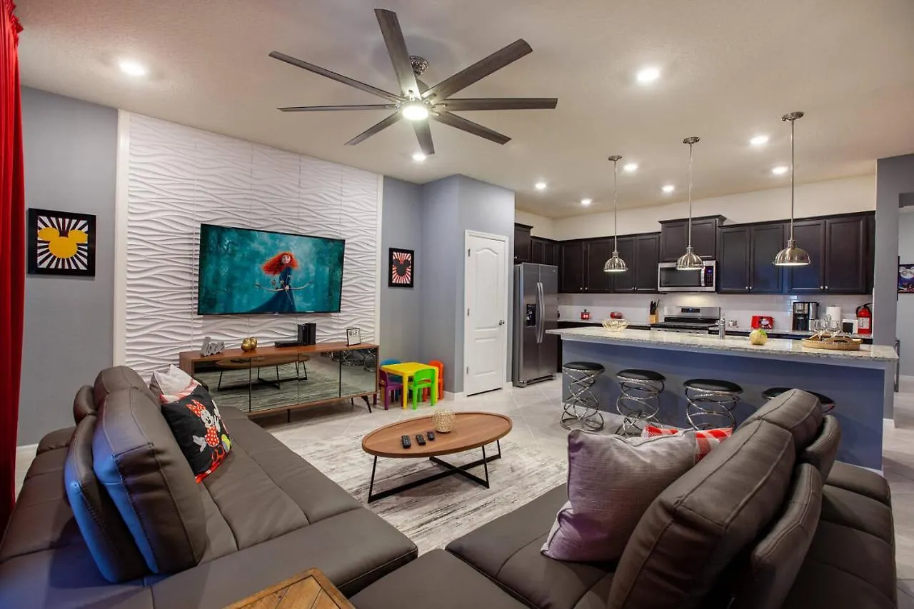 Themed House With Private Poolgame Room In Resort 达文波特